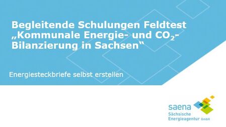 Titelbild Schulung Energiesteckbriefe selbst erstellen