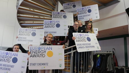 Ausgezeichnete Kommunen mit dem European Energy Award 